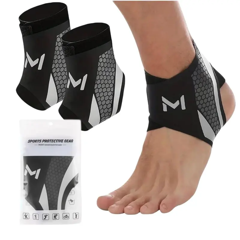 Breathable Ankle Support, 2Pcs Ankle Brace,Adjustable Ankle Support for Sports, Fitness, Running, Climbing, Cycling, Tennis