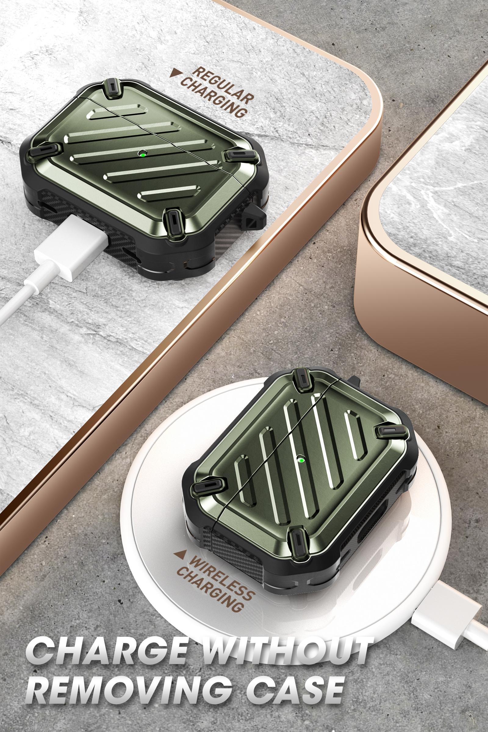 SUPCASE Unicorn Beetle Pro Series Case Designed for Airpods 1 & 2 & 3 Airpods Pro(2023/2022/2019), Full-Body Rugged Protective Case airpodspro2 case Ear Headphones Wireless Charging