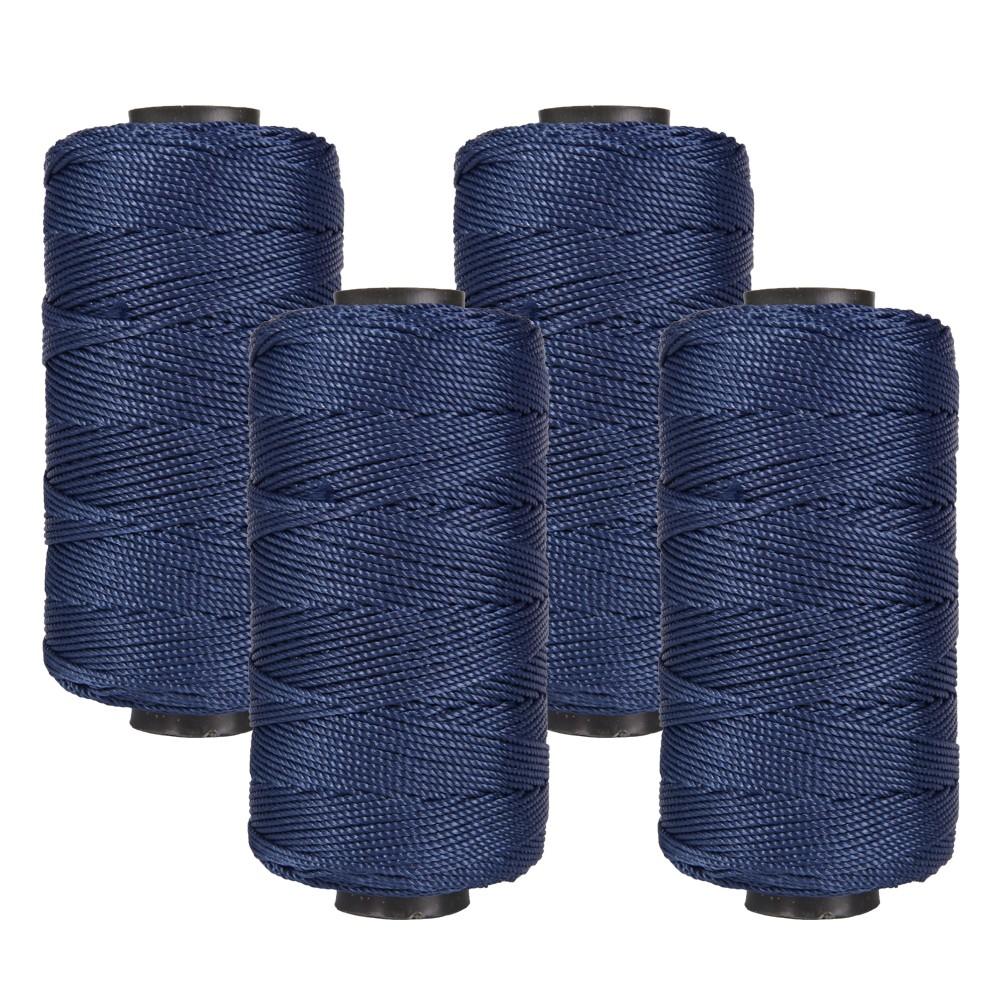 4-Pack Knitting Yarn Set, Durable Hook Car Seat Cushion, Slippers, Hat, Handmade Woolen Thread Kit, Multi-Purpose DIY Craft Supplies