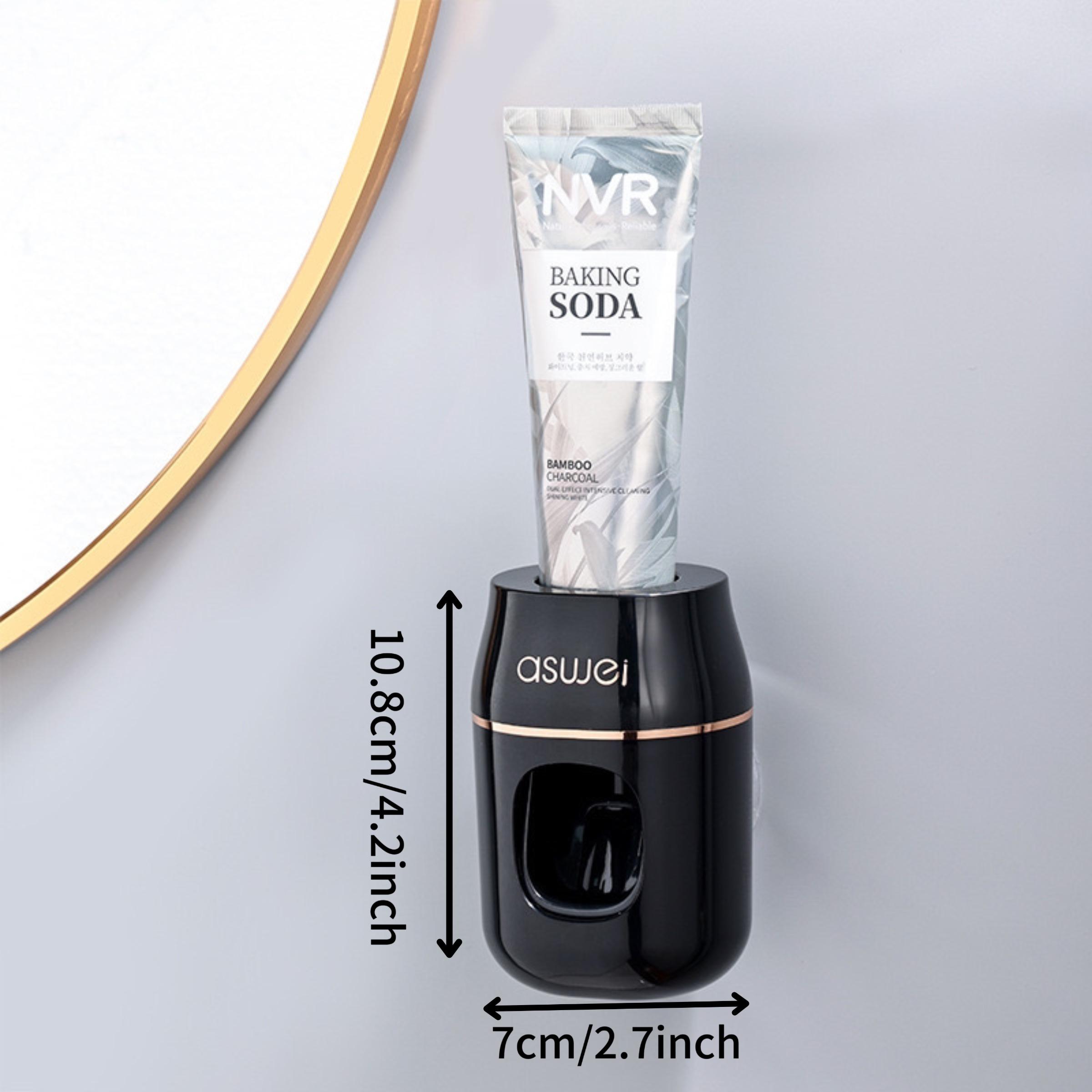 Automatic Toothpaste Dispenser Set, Wall-Mounted Lightweight Convenient Tube Squeezer, Easy-To-Use Bathroom Accessory