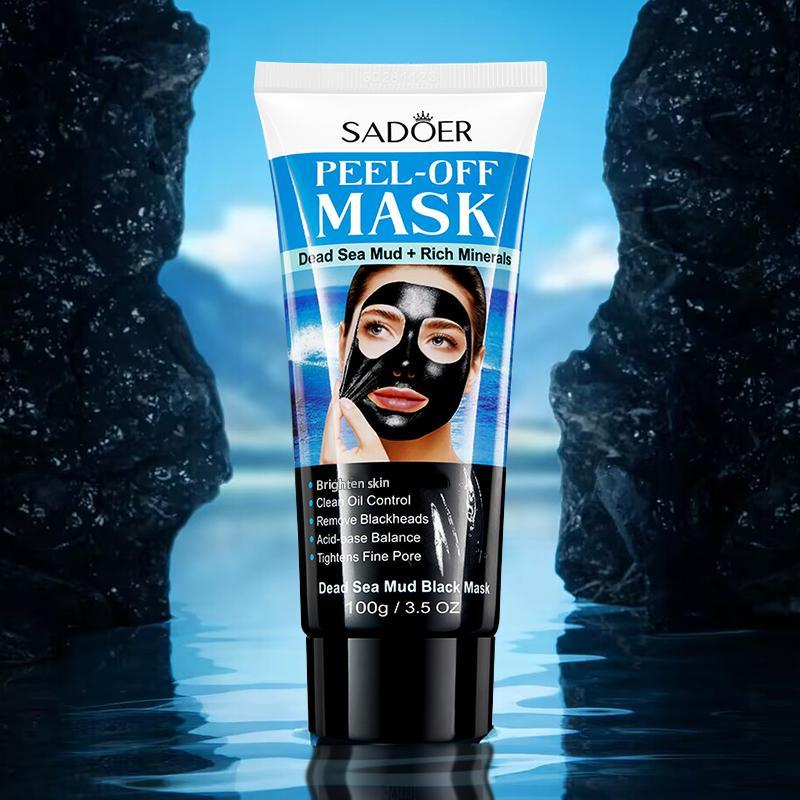 Dead Sea Mud Black Mask + Mineral-Rich Peel-Off Cleansing Mask Dead Sea Mud Black Mask + Mineral-Rich Peel-Off Cleansing Mask