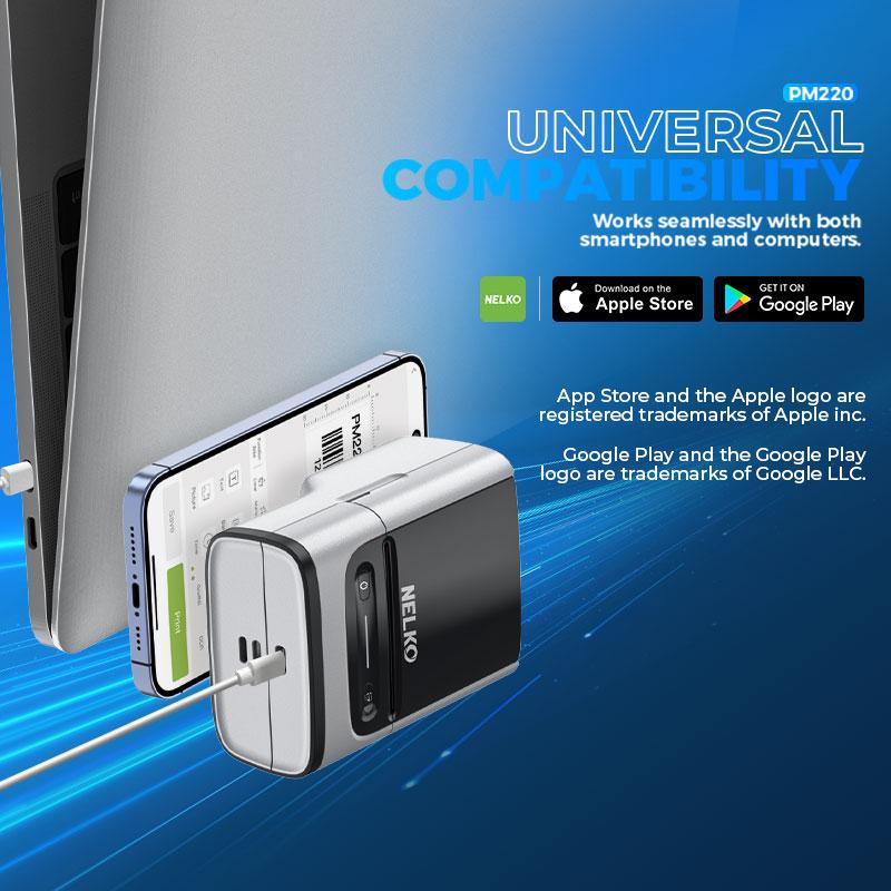 PM220 Portable Bluetooth Label Maker Printer, Wireless Label Printer, AI Printer, Sticker Printer, Portable Thermal Printer for Small Business, Homes and Offices, TikTokShopBlackFriday PM220 Portable Bluetooth Label Maker Printer, Wireless Label Printer, AI Printer, Sticker Printer, Portable Thermal Printer for Small Business, Homes and Offices, TikTokShopBlackFriday