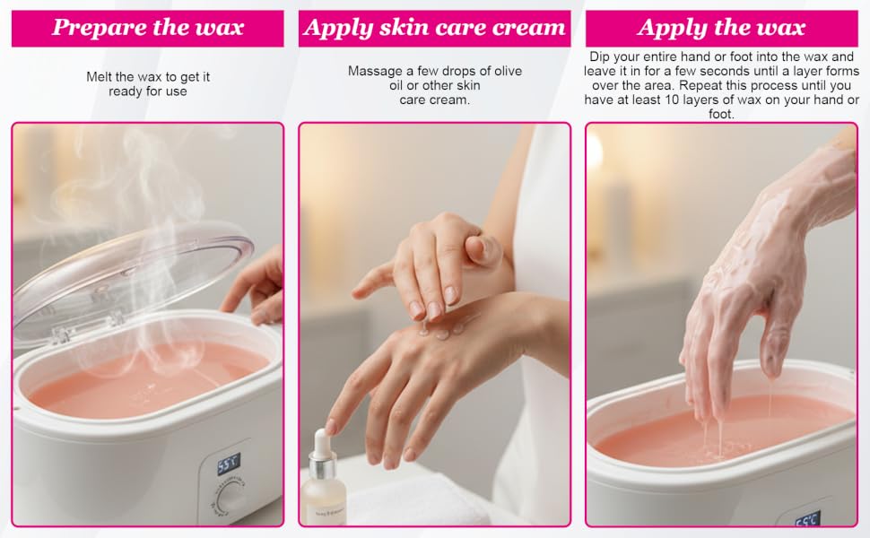200 Disposable Larger-Size Thicker Paraffin Bath Liners, Plastic Covers for Hands/Feet, Beauty & Personal Care Hand-Foot Care Accessory