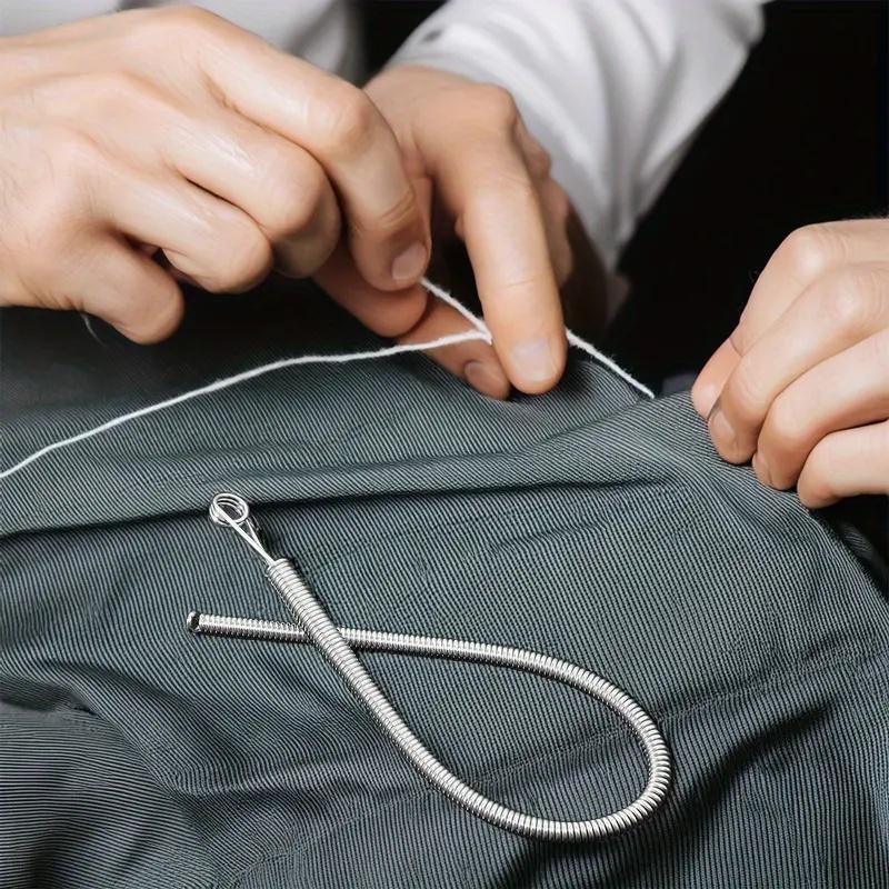 Pants Drawstring Tool, No Effort Auxiliary Weaving Tool, Multi-Purpose for Sewing, Rope, Elastic Waistbands, Flexible Design Home Sewing Aid, Sewing Supplies Crafts