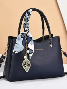 Large Capacity Fashionable Simple Handbag, Korean Style Mommy Bag, Elegant Crossbody Bag Set for Women, All Seasons Casual Style