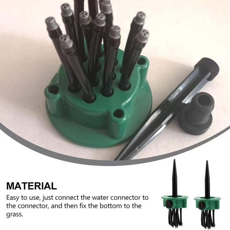 Multifunctional Adjustable Direction Sprinkler, Garden Irrigation Head, Lawn Watering Set, Outdoor Gardening Tool, Durable & Efficient, Water Sprinklers