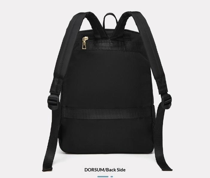 Unisex Plain Large Capacity Backpack for Women, Water-Resistant Oxford Cloth School Backpack, Multi-Pockets, Adjustable Padded Straps, Lightweight Durable All-Match Daypack for Travel & Outdoor Activities