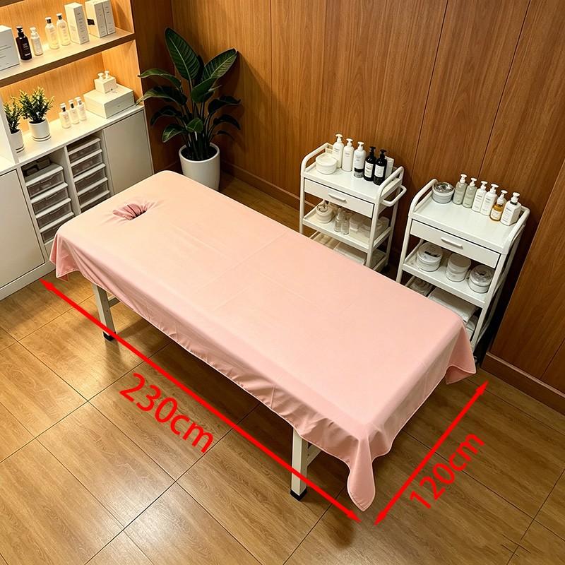 Beauty Salon Massage Bed Sheet, Skin-Friendly Comfortable Relaxed Breathable Material, Dedicated Beauty Bed Sheet, Ideal for Professional Use