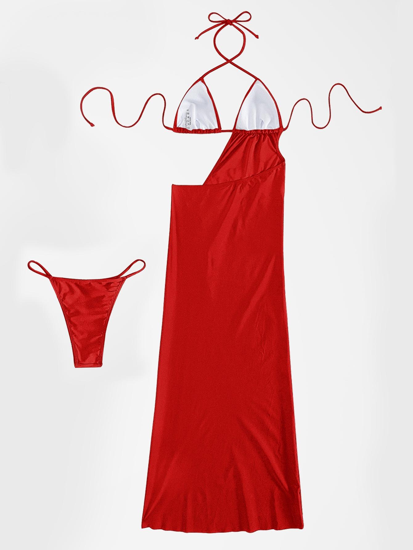 Women's Black One-Shoulder Sleeveless High Slit Maxi Dress with Gold Starfish Metal Accent - Side Cutout Sexy Party Dress for Nightclub, Beach Vacation, Festival Rave