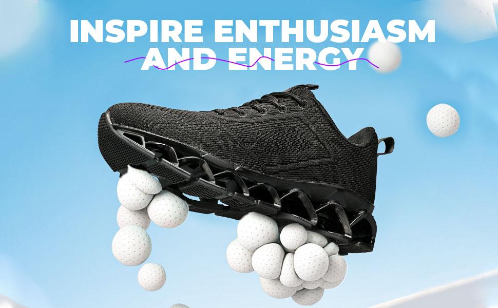 Women's Slip on Walking Running Shoes Blade Tennis Casual Fashion Sneakers Comfort Non Slip Work Sport Athletic Trainer Shoes For Exercise & DailyWear