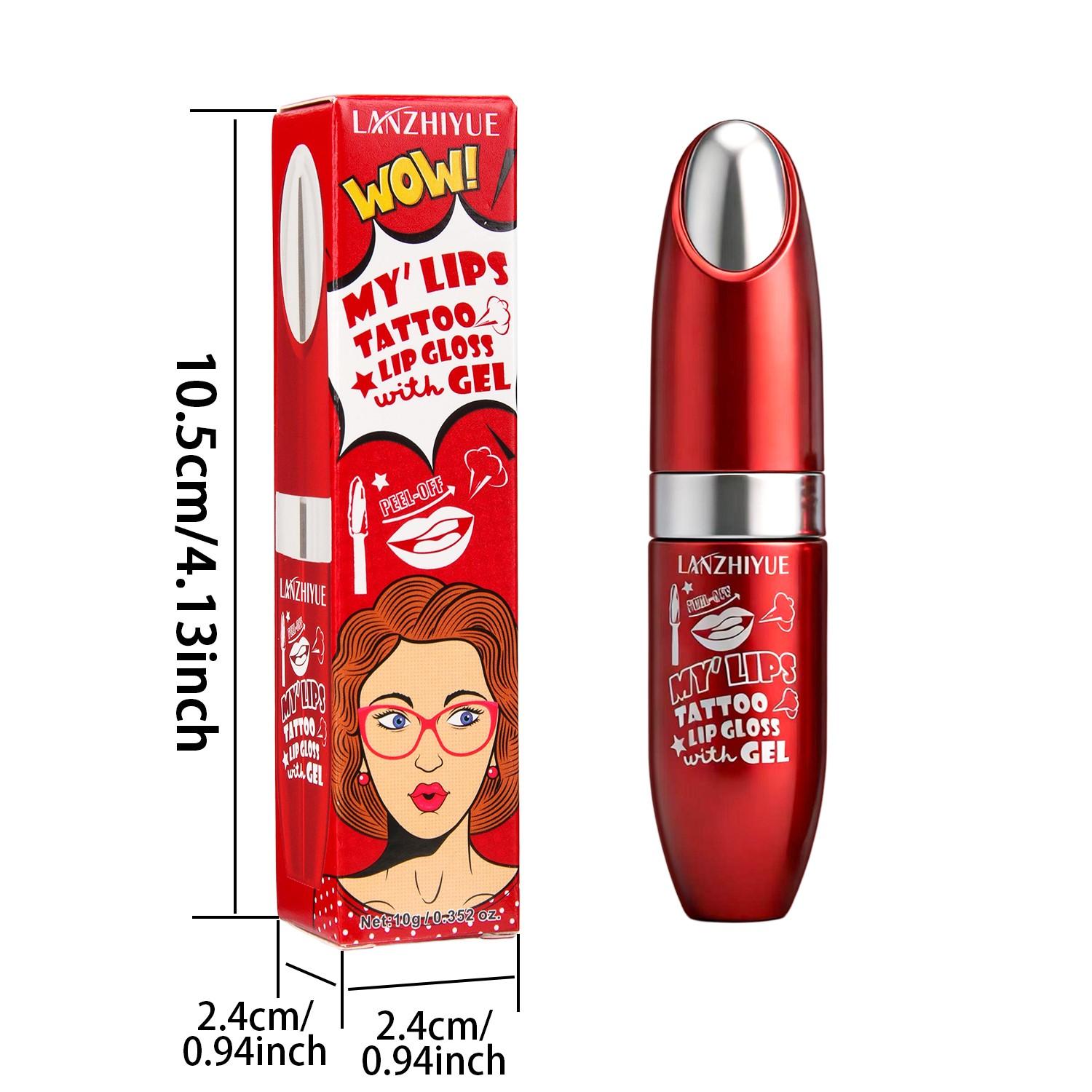 Dual-Use Lipstick and Blush, Long-Lasting Waterproof, Moisturizing, Smooth Application, Natural Finish, Suitable for All Skin Tones