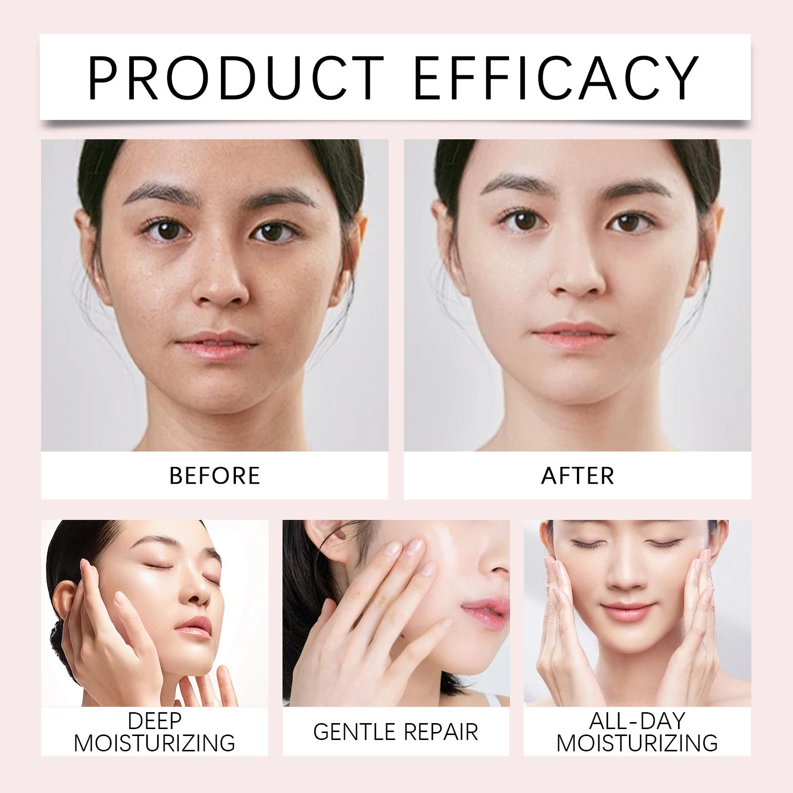 Moisturizing collagen capsule cream hydrating, rejuvenating, locking in moisture and firming facial care capsule cream