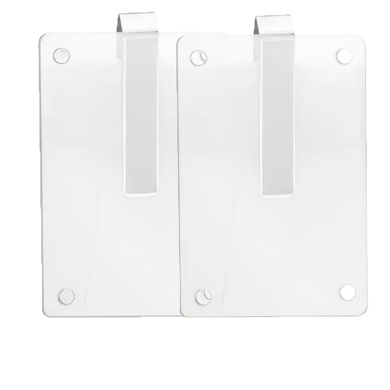 2-Pack Magnetic Car Sun Visor Photo Clips, Transparent Acrylic Display Picture Holder, Suitable for Family and Pet Photos, Easy-to-Install Design, Warm Gift foers, Durable Stylish Car Accessories, Car Sun Visor Frames, Mom Car Accessories, Car Supplies