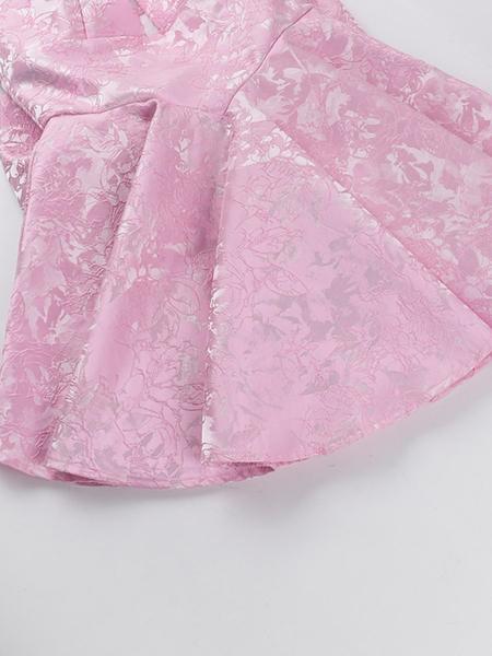 Elegant Sexy Cute Jacquard Halter Neck Butterfly Knot Dress, Slim-Fitting Summer Fashion, Thin Fabric, Perfect for Parties & Events