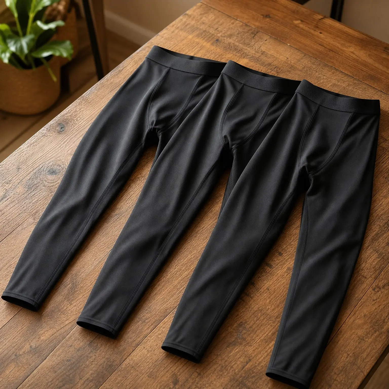 Men's Compression Pants (5/4/3 Pack) Quick Dry Tights Leggings Sports Baselayer Running Gym WorkoutGift