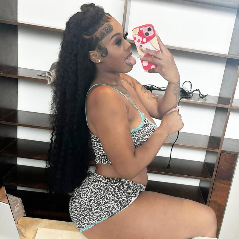 Sexy Casual Leopard Print Cami Top & Mid Waist Shorts Two Piece Set Contrast Lace Straps Trim for Women Summer Beach Vacation Outfits Party Dating Y2K Bodycon Suits