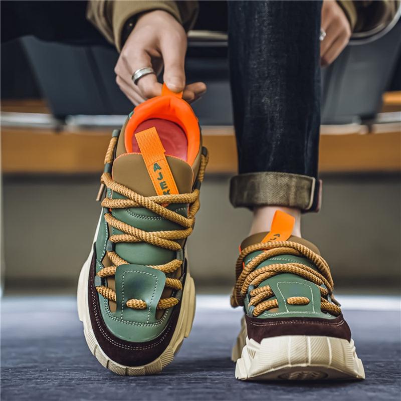 New Thick Sole Height Increasing Women's Dad Shoes 2025 Autumn Inner Height Casual Sneaker Athletic Makapal Trainer New Thick Sole Height Increasing Women's Dad Shoes 2025 Autumn Inner Height Casual Sneaker Athletic Makapal Trainer