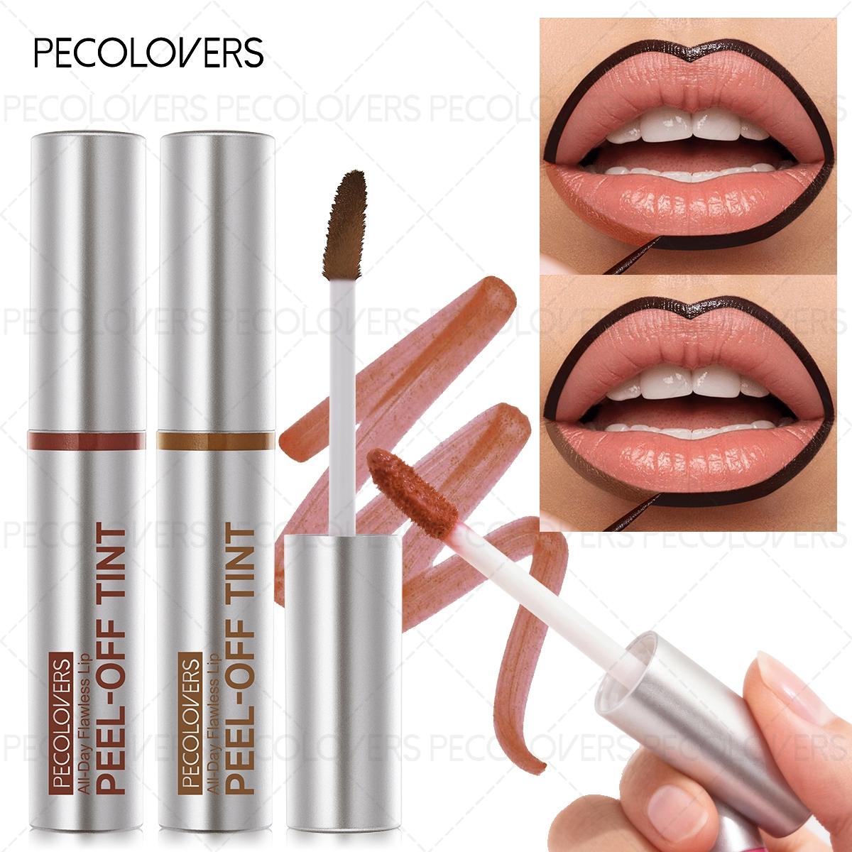 1pc Peel-Off Lip Liner Tattoo,Waterproof Long-Lasting Matte Lip Stain,Hydrating Makeup,Lip Liner & Gloss