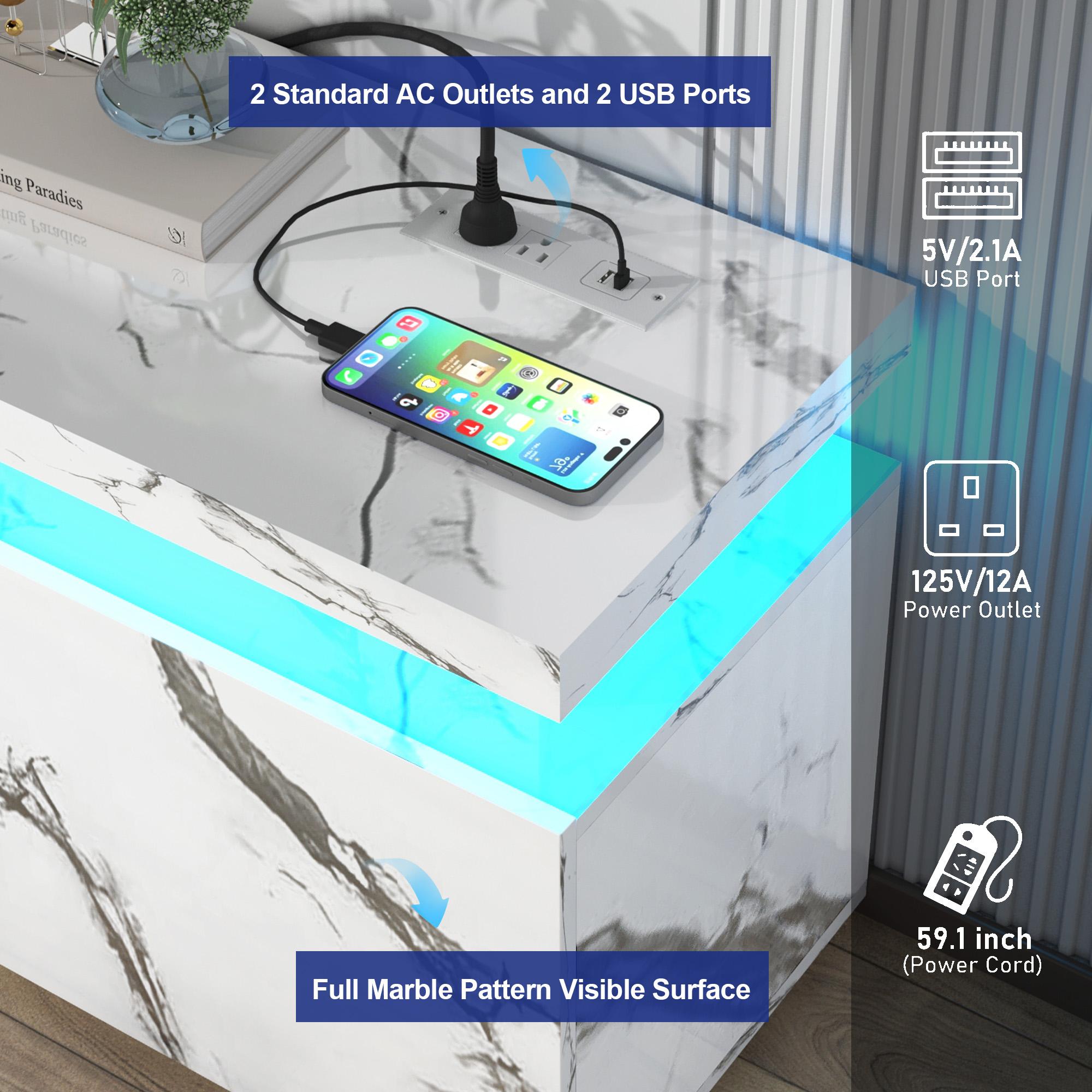 LED TV Stand for 75/85/95 Inch TV,66/73/83 Inch Modern Gaming TV Stand with Power Outlet, High Gloss TV Console Entertainment Center with Storage for Living Room, Bedroom LED TV Stand for 75/85/95 Inch TV,66/73/83 Inch Modern Gaming TV Stand with Power Outlet, High Gloss TV Console Entertainment Center with Storage for Living Room, Bedroom