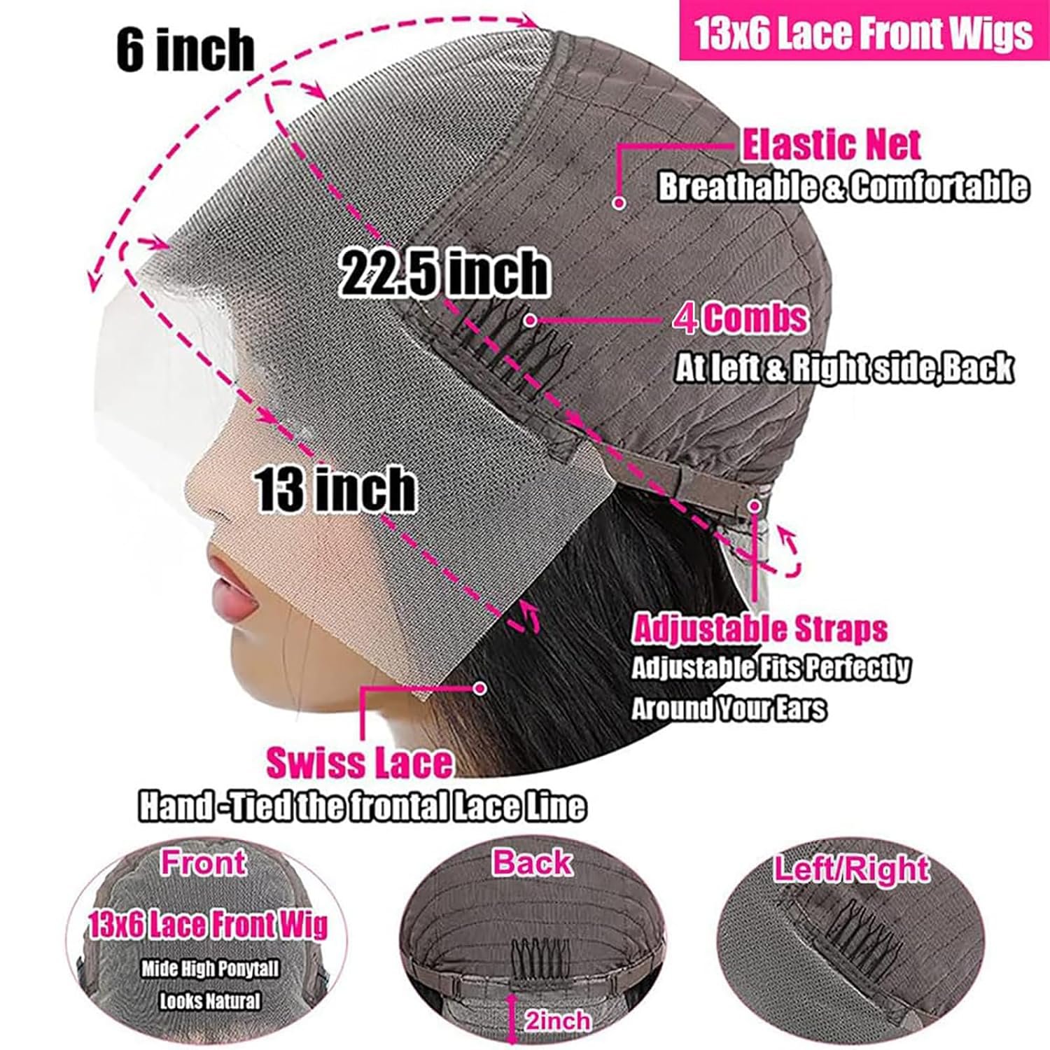 Bling Hair TikTokShopBlackFriday 30 inch 13x4 Lace Front Wigs Human Hair Wigs HD Transparent Deep Wave Pre Plucked Curly Lace Front Wigs 180% Density For Black Women #NovaTopFinds