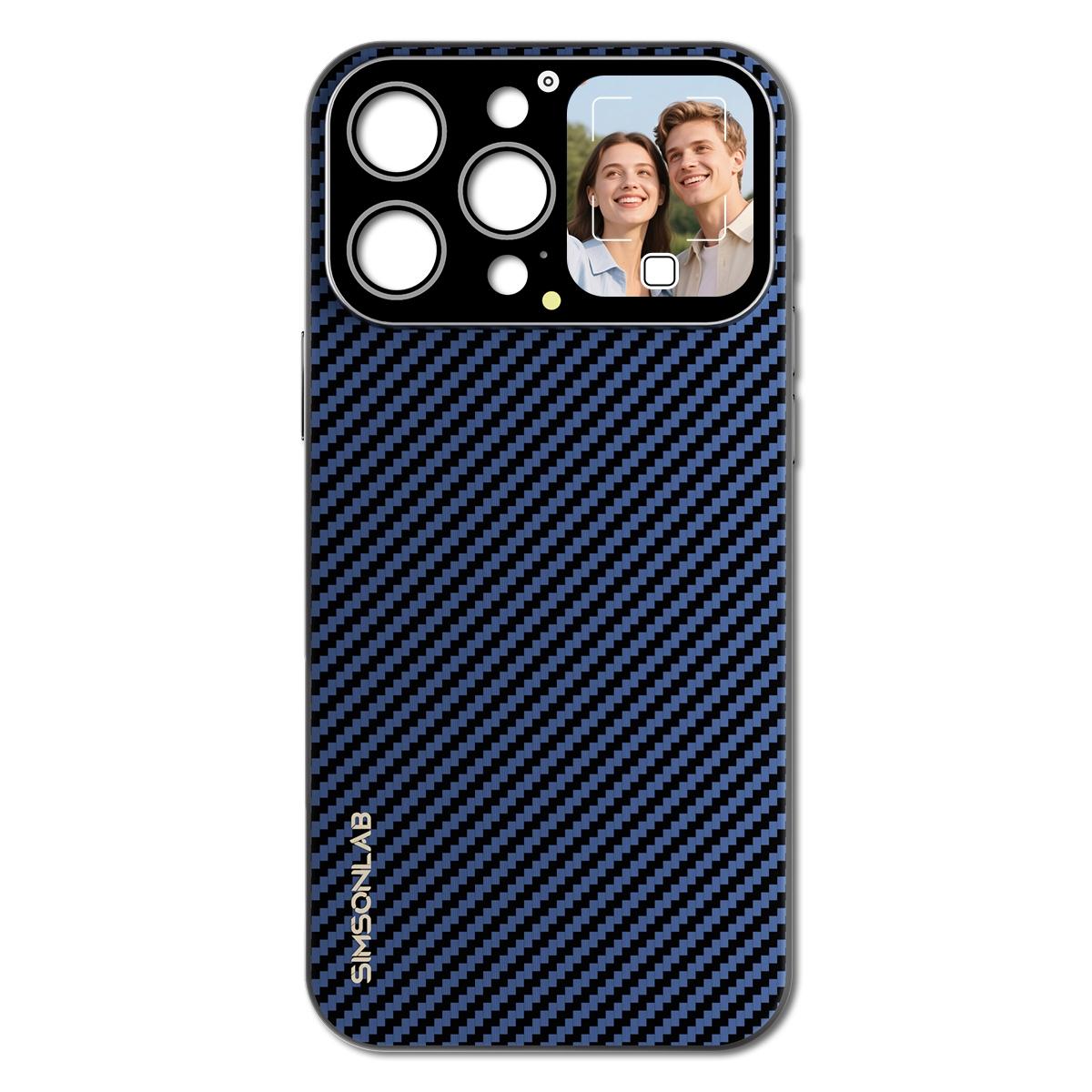 SIMSONLAB Full-Featured Smartphone Case, Dynamic Window, Custom Wallpaper, Remote Photography, Magnetic Charging, Weather Forecast, Music Control, Christmas Gift