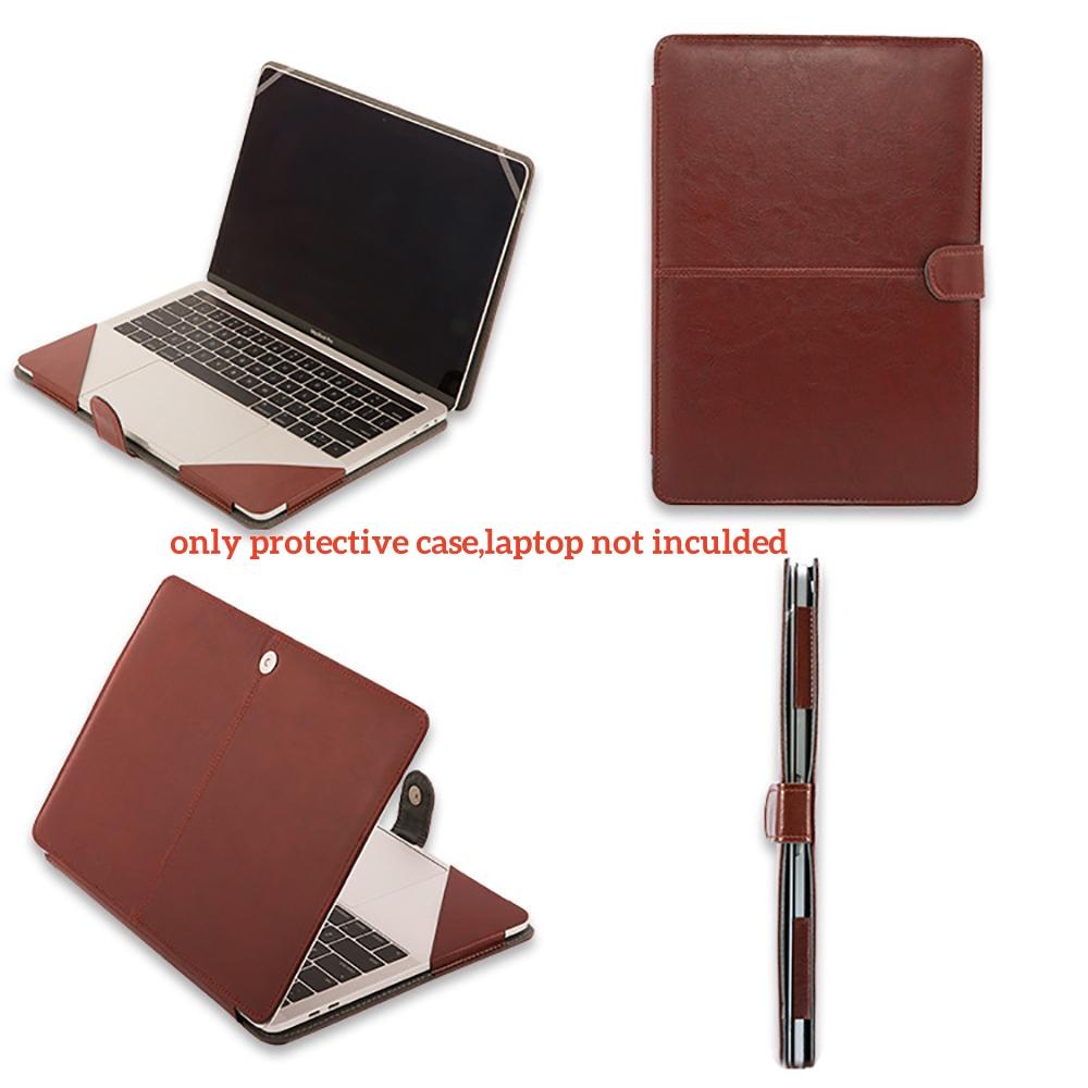 For Apple Macbook Protective Case, High-End PU Leather Material, Hybrid Shell Type, Durable and Stylish Laptop Cover, Laptop Casing