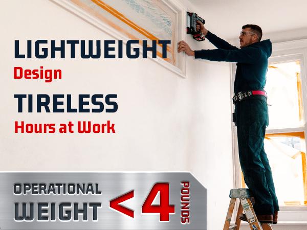 LINKNAL Electric Nail Gun, Cordless Brad Nailer, 18 Gauge, 2×20V Li-ion Batteries, Charger & 1000 Nails Included (L820-BN) - Tool Cordless Heavy Duty