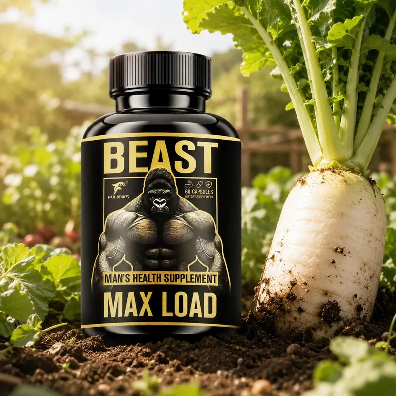 FULIMIKS Men's Dietary Fitness Healthcare Testo Support Capsules - Natural Herbs Formula with Max Load, Ashwagandha, L-Arginine, Tongkat Ali, Fenugreek, Panax Ginseng, Tribulus Terrestris, Maca Root, Boosts Immunity, Energy & Vitality (Packaging May Vary) FULIMIKS Men's Dietary Fitness Healthcare Testo Support Capsules - Natural Herbs Formula with Max Load, Ashwagandha, L-Arginine, Tongkat Ali, Fenugreek, Panax Ginseng, Tribulus Terrestris, Maca Root, Boosts Immunity, Energy & Vitality (Packaging May Vary)