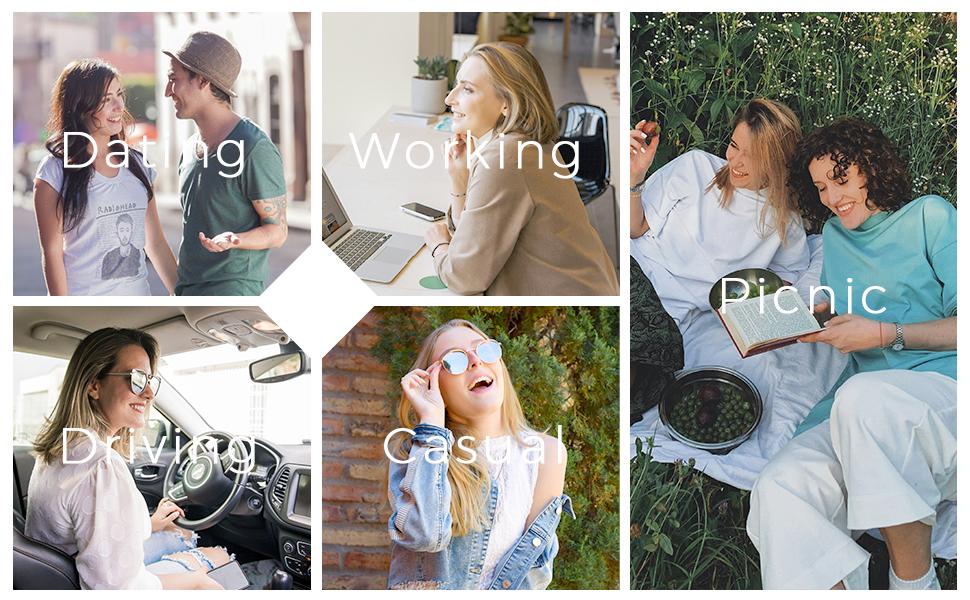 LUCKY STEP Women's Classic Retro Gum Sole Fashion Sneakers Genuine Leather Walking Footwear Anti-Slip Trainers Comfortable & Durable