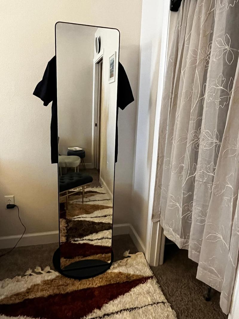 【HOT】Full Length Mirror,Full Body Mirror Solid Wood Floor Mirror with Coat Rack, Full Length Mirror with Stand Long Mirrors for Bedroom,Living Room, Multifunctional, Space Saving 【HOT】Full Length Mirror,Full Body Mirror Solid Wood Floor Mirror with Coat Rack, Full Length Mirror with Stand Long Mirrors for Bedroom,Living Room, Multifunctional, Space Saving