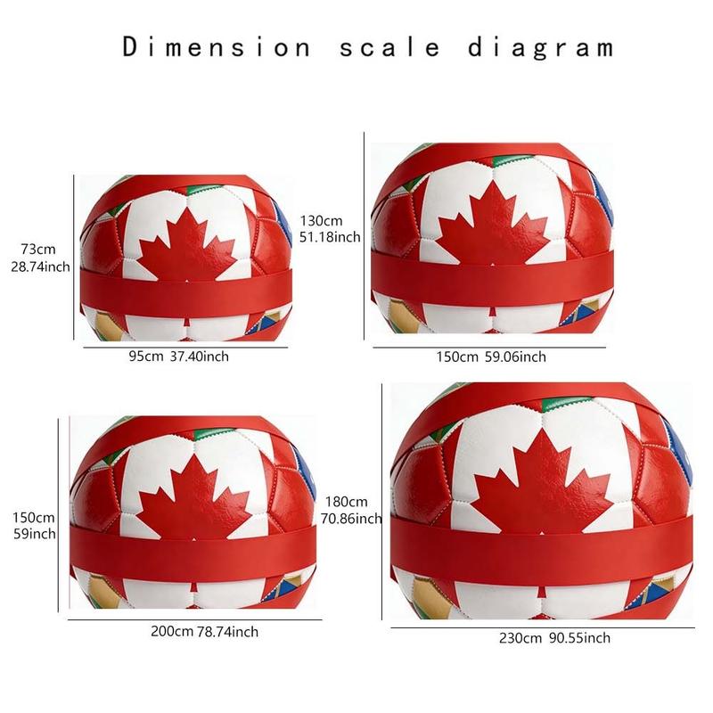 1 pc microfiber FIFA World Cup Canada Flag Soccer Ball Tapestry Wall Hanging Living Room Bedroom Holiday Decor Ornament Tapestry Background Cloth Hanging Cloth Wall Cloth Decorative Cloth