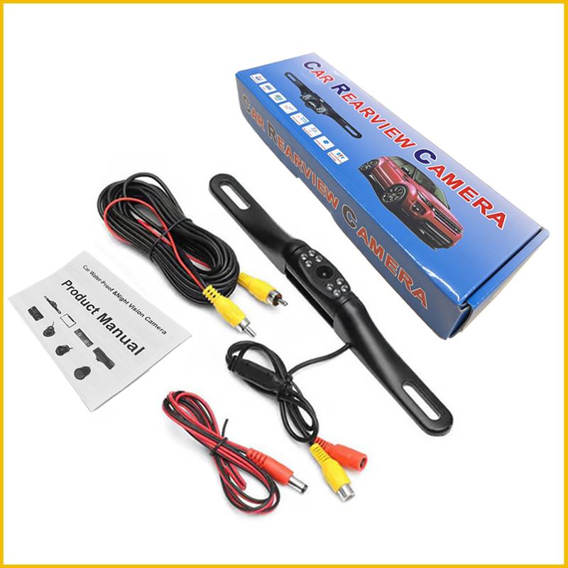 Car Rear View Camera Reverse Backup Camera Night Vision License Plate Waterproof