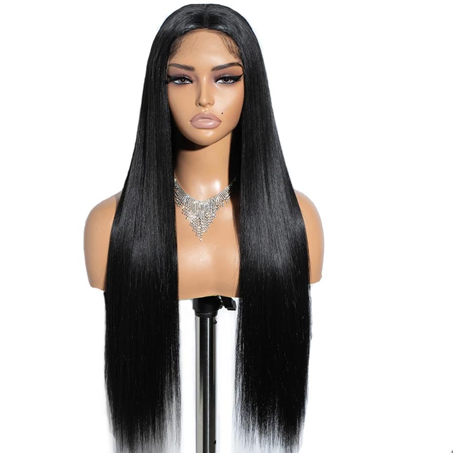 Bling Hair Brazilian Bone Straight 13x4 Transparent Lace Front Wigs Human Hair For Black Women 13x6 Lace Frontal Wig Pre Plucked