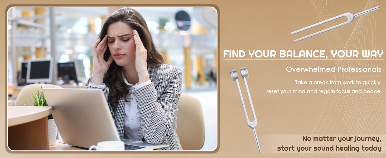 Tuning Forks for Healing Set-128Hz, 136.1Hz, 256Hz, 384Hz Weighted & Unweighted with Activator & Pouch-Complete Sound Therapy Kit for Chakra Balancing, Yoga, Meditation, Stress Relief & Energy Healing 01