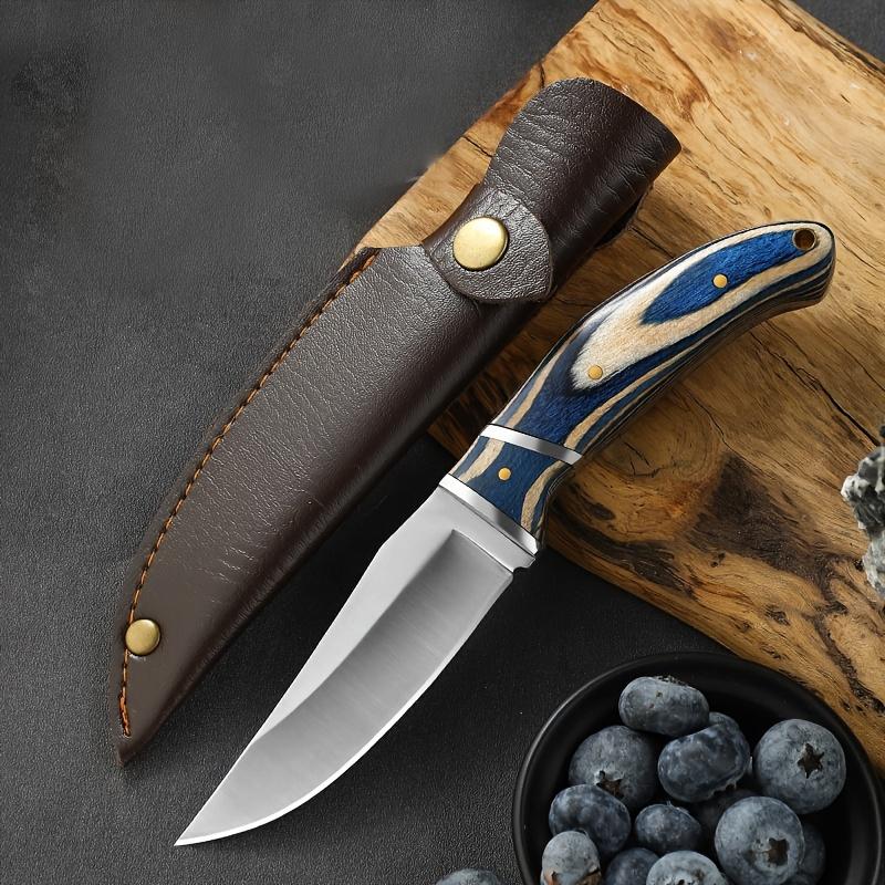 Handmade Hardwood Handle Knife - Your Outdoor SidekickYour Next Outdoor Adventure Deserves This Premium Knife