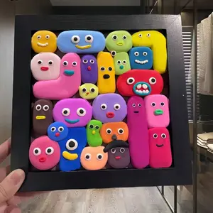 Super Lightweight Clay Expression Pack DIY Material Kit for Cute Pet Sculptures, Fun Crafting with Clay Frame and Full Set Supplies