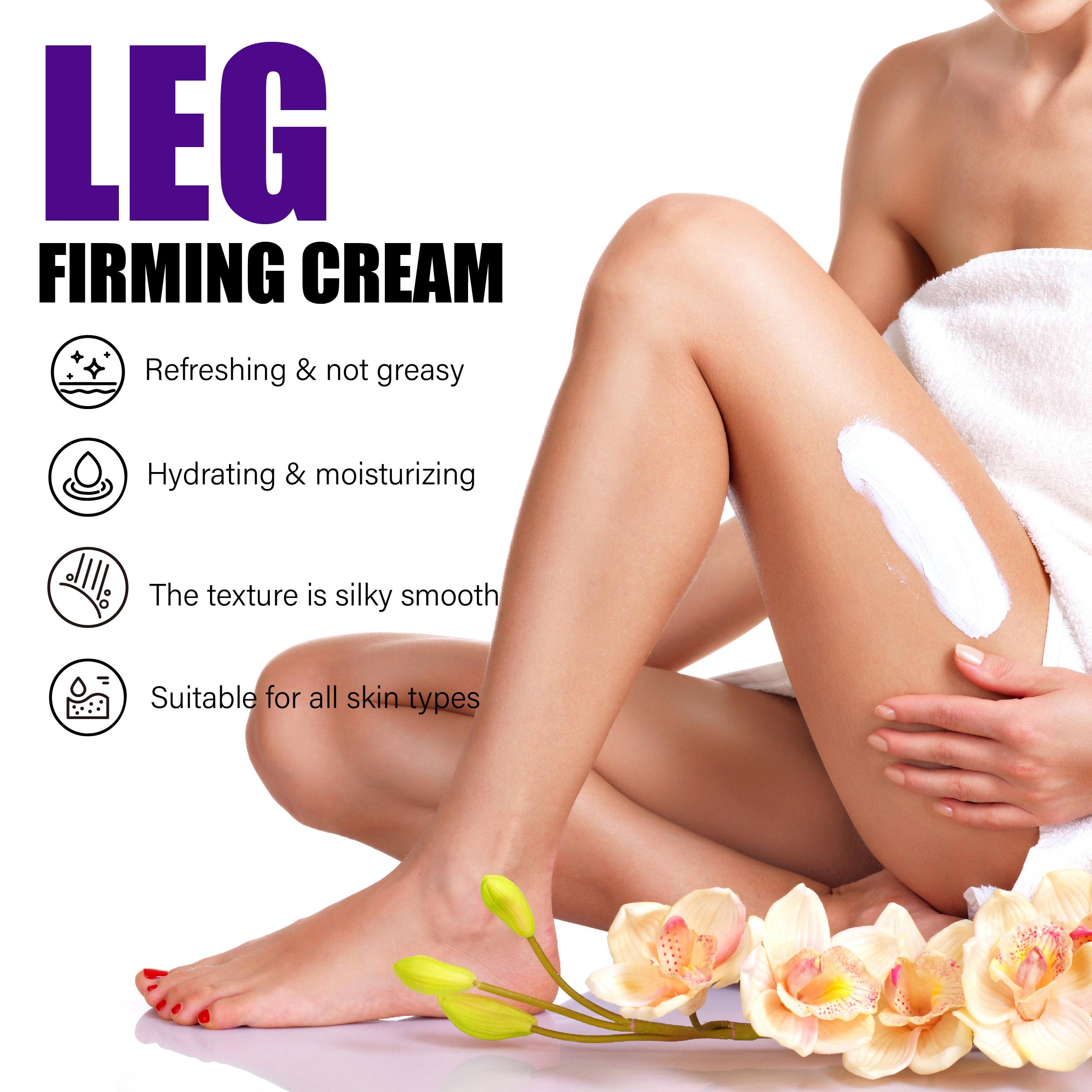 Time Tightening Leg Cream, Rich in Retinol, Nourishing, Anti-Wrinkle & Moisturizing, Improves Dryness & Roughness, Essential for Sensitive Skin, Spring Gift