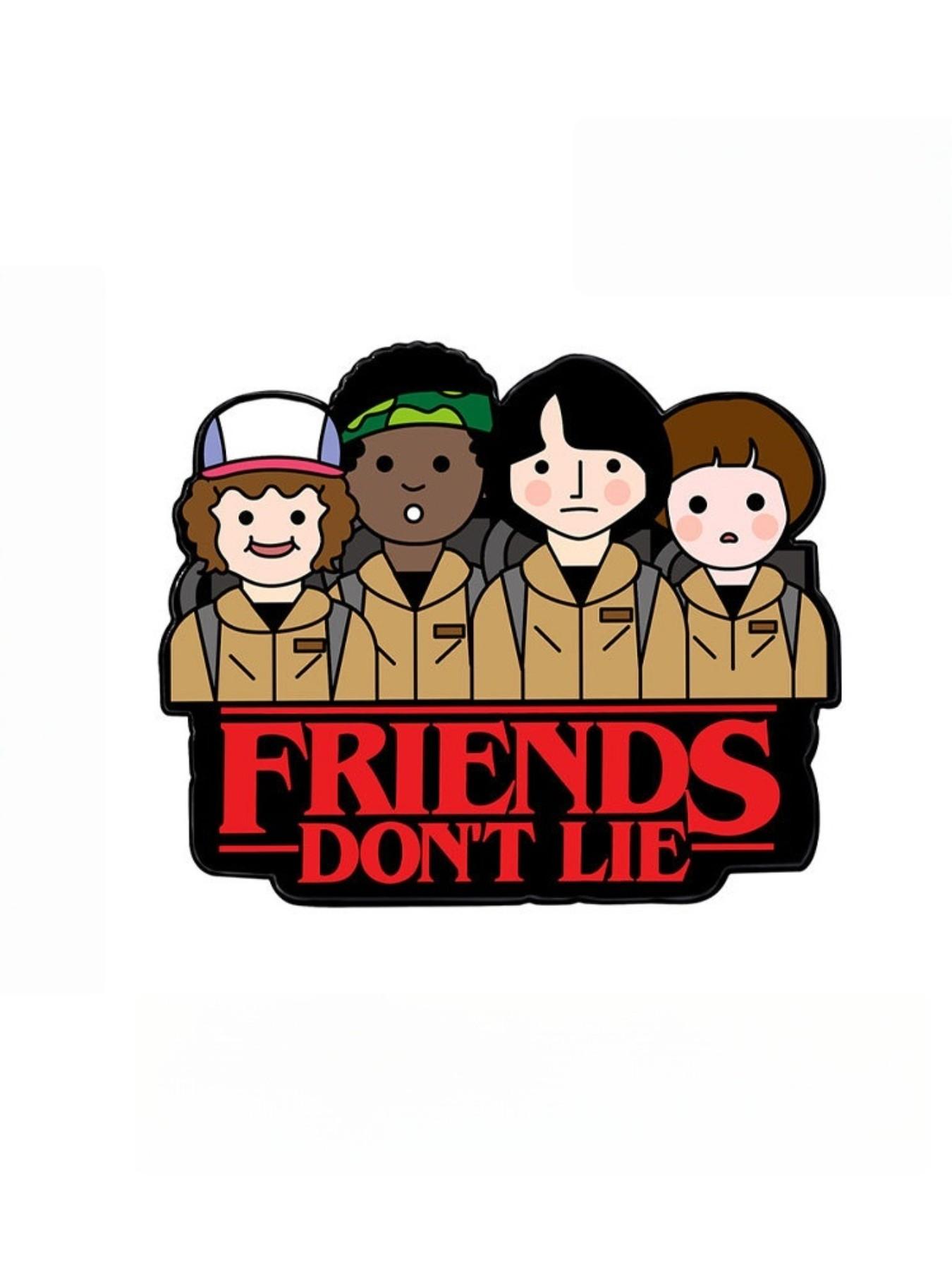 Stranger Things Enamel Pin Set – Officially Inspired Demogorgon & Eleven Poster Pins, Collectible Netflix Fan Merch, Perfect Gift for Halloween, Christmas & Season 5 Premiere