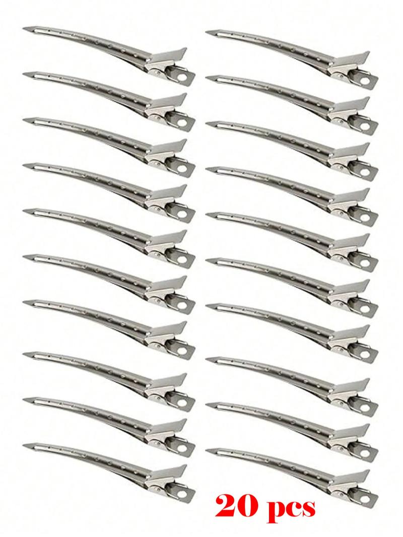 10pcs-Women-Fashionable-Simple-Convenient-Y2K-Style-3-54in-Alloy-Silver-Hollow-Hair-Clip-For-Daily-Hairdressing-Salon-Styling-Use-Alligator-Hairpin-Hair-Accessories-Headwear-For-Girls-And-Women