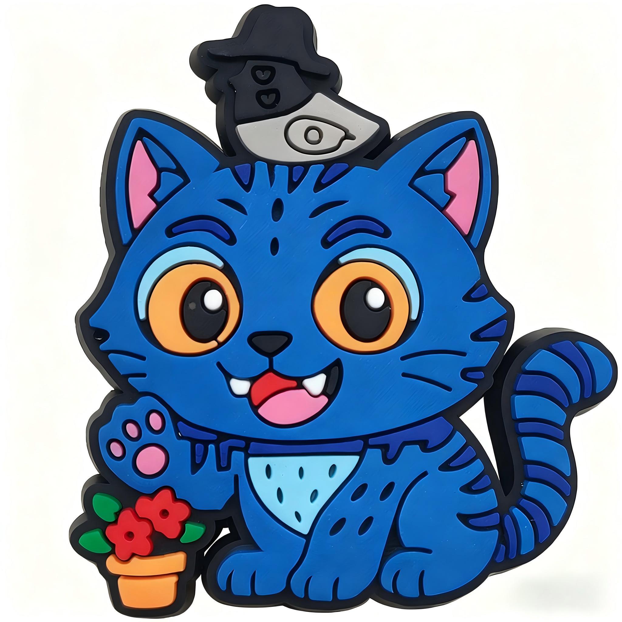 Unisex K-Pop Shoe Charms & Decorations, PVC Material, Perfect for Christmas Parties, Versatile Footwear Accessories