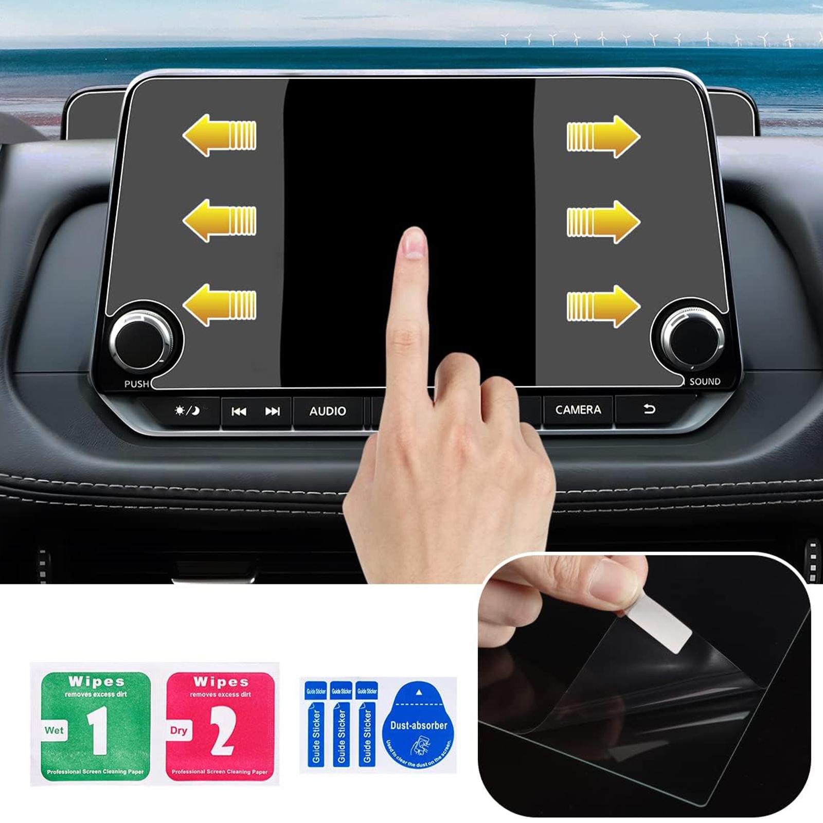 Canvcle 2 Pack Rogue Screen Protector for 2021-2025 Nissan Rogue S SV /2019-2025 Altima /2020-2025 Sentra, 8-Inch Touchscreen Tempered Glass for Rogue Accessories Anti Glare Anti Scratch