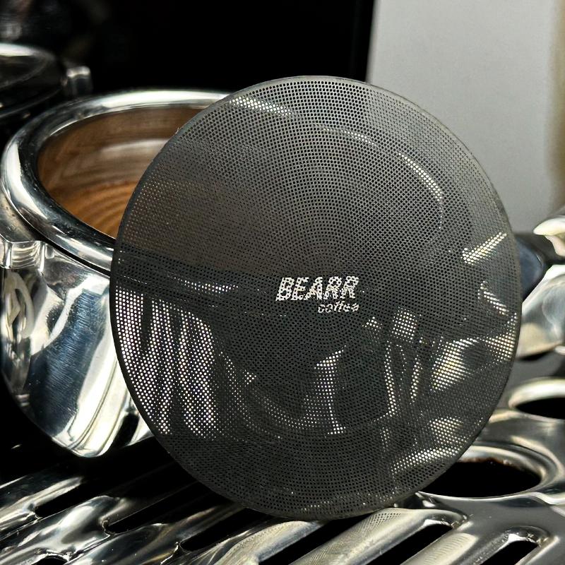 Italian Coffee Drip Tray 51-58mm, Ultra-Thin Stainless Steel Water Divider, Magnetic Support, Ideal for Espresso Machines