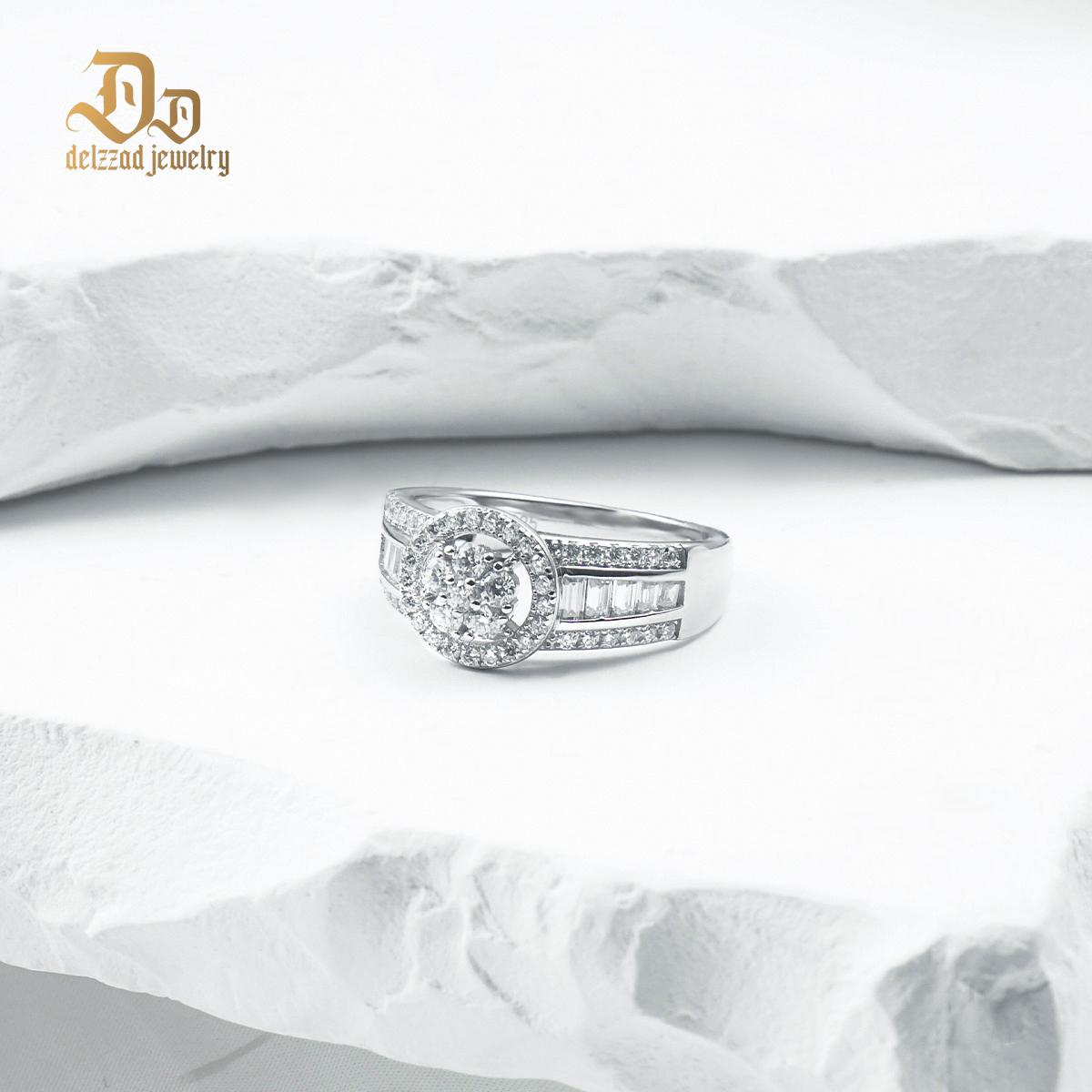 Delzzad Hip Hop Halo Cocktail Ring D Color VVS Synthetic Moissanite S925 Stunning Unisex Ring Perfect for Any Occasion & Everyday Wear Birthday Anniversary Christmas Gifts Delzzad Hip Hop Halo Cocktail Ring D Color VVS Synthetic Moissanite S925 Stunning Unisex Ring Perfect for Any Occasion & Everyday Wear Birthday Anniversary Christmas Gifts