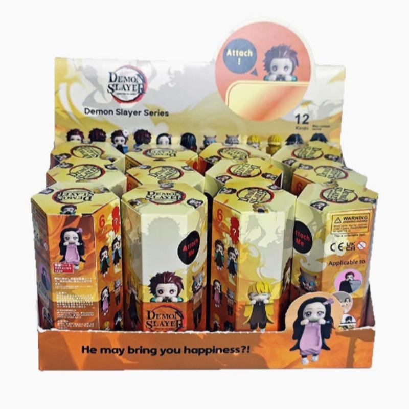 Demon Slayer Nendoroid Action Figure, Anime Collectible Model, Car & Phone Decoration, Cute Cartoon Character Statue, Perfect Gift