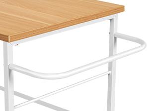 Yitahome Mobile Kitchen Island Cart with Power Outlet, 33 Inch Rolling Kitchen Cart with Storage, Small Serving Utility Carts on Wheels with Open Shelves for Kitchen,Dining Room