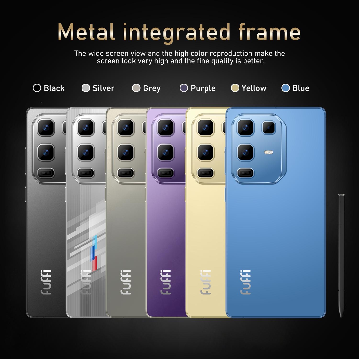 FUFFI-Fashion Smartphone 6.8-Inch HD Screen, Octa-Core Processor, 3gb/6gb RAM, 32GB/64GB ROM, 8mp+20mp Camera, 4G network,Dual Sim, 4100mah Battery, Android 12, Touchscreen Smartphone