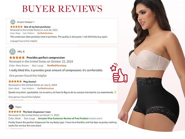 JOSHINE SHAPER  Butt Lifting Shapewear for Women Tummy Control Body Shaperwear  Shorts Slimmer Flat Tummy Butt Shaper Panties