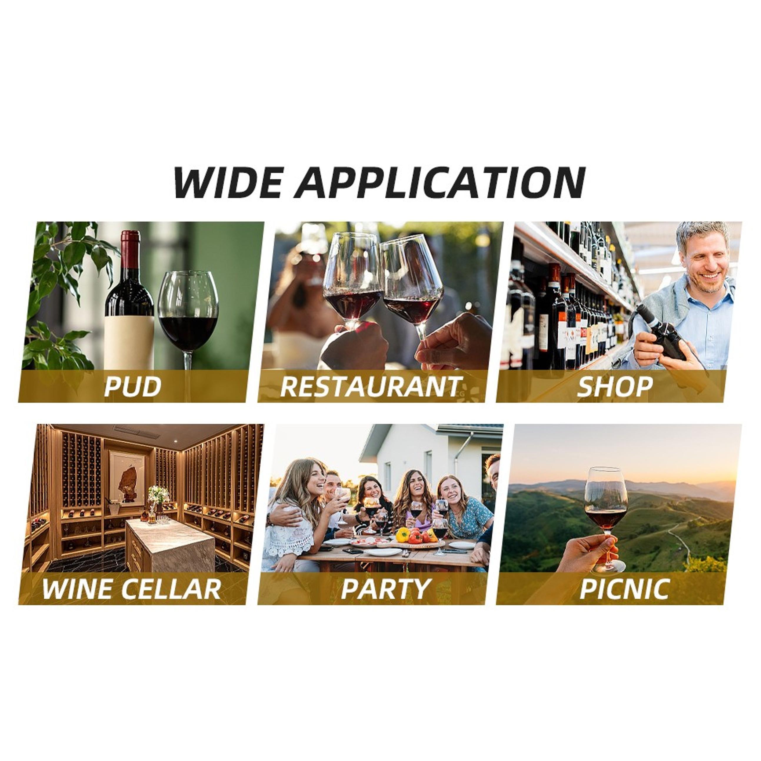 60pcs Wine Bottle Sealer Set with 30 Cork Stoppers & 30 PVC Heat Shrink Capsules for Home, Travel & Cruise Use