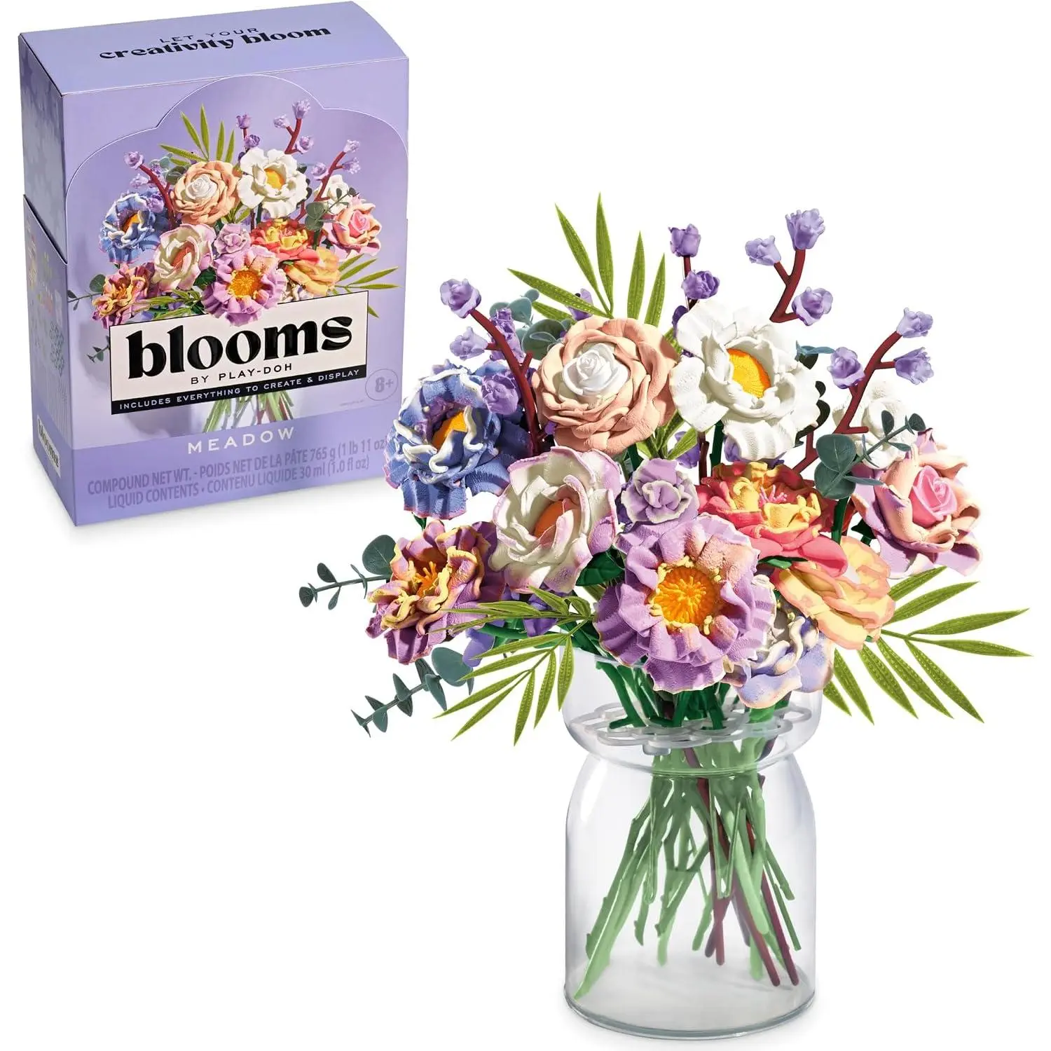 Blooms Meadow Flower Bouquet Making Kit,Pre-lit,clean,electric,lint,Compatible,vacuum,air,portable,massage,high
