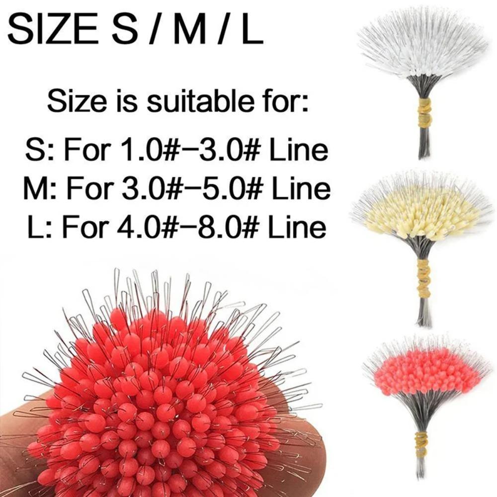 Upgraded Tangle-Free Silicone Fishing Float Stops Set, Multi-Size Multi-Color Bobber Accessories. Professional Slip Shot Rig Gear, Freshwater Saltwater Universal Float Pegs for All Rigs.